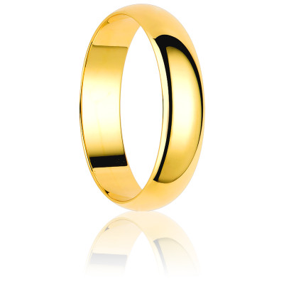 Alliance Or Jaune Bague Mariage Or Jaune Ocarat