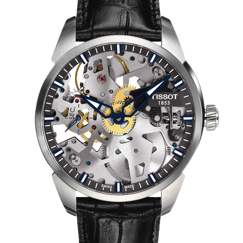 tissot mecanisme apparent