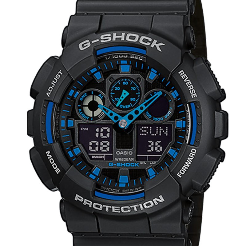 G-Shock Classic Style GA-100-1A2ER Ana-Digi • EAN: 4971850443902