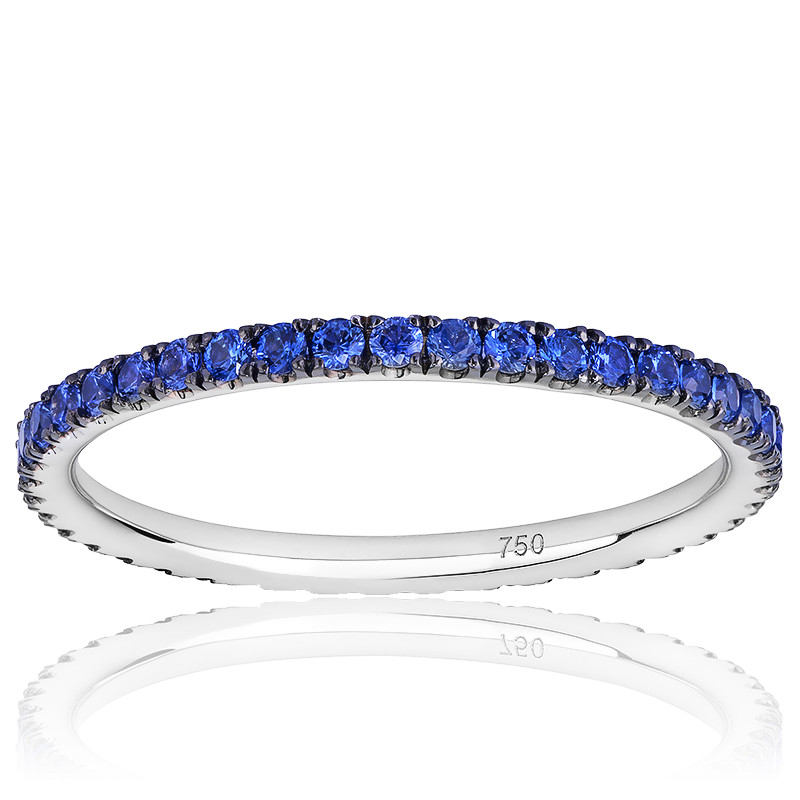 Bague Alliance Or Blanc 18K Diamant Solitaire – Taille 52, Couleur H, Neuve Avec étiquettes