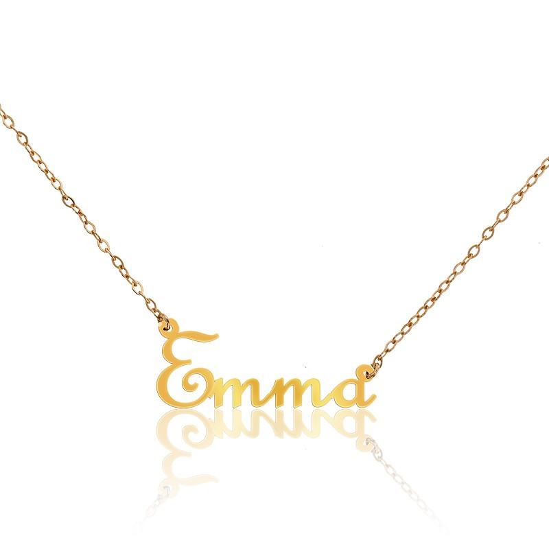 Collier prénom Emma en Or jaune 18 carats - Ocarat