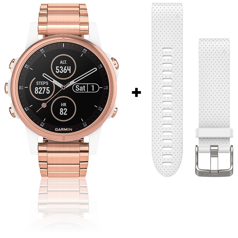 garmin fenix 5 plus rose gold