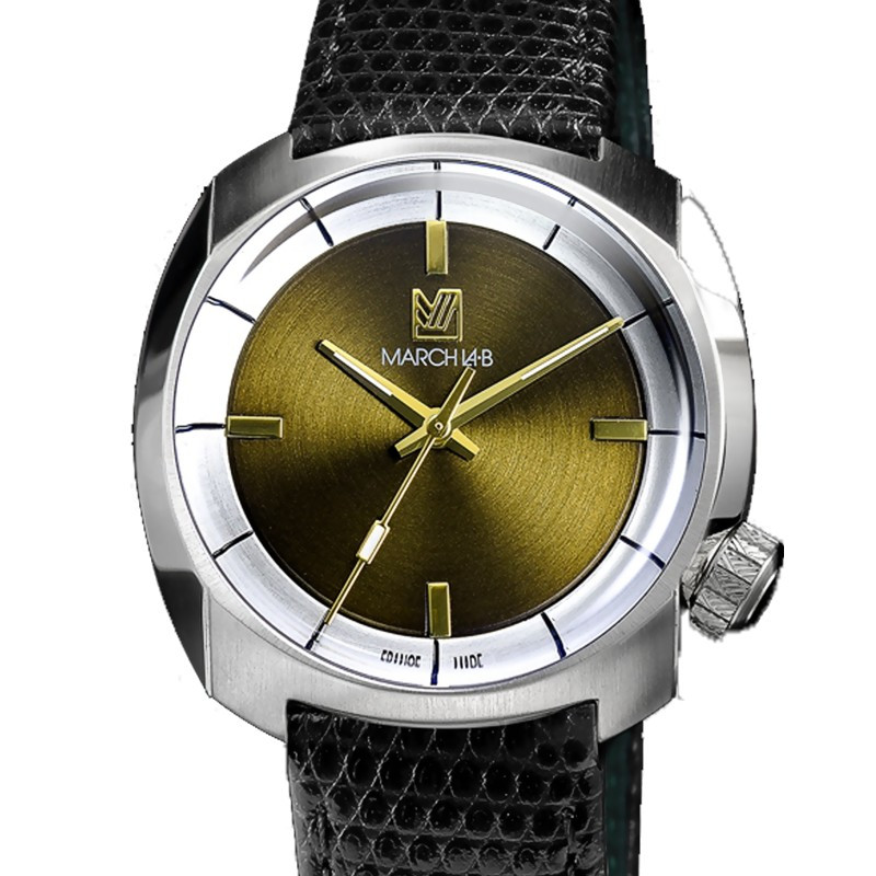 Montre AM1 Slim Electric Bracken Conus Noir March LA.B Ocarat