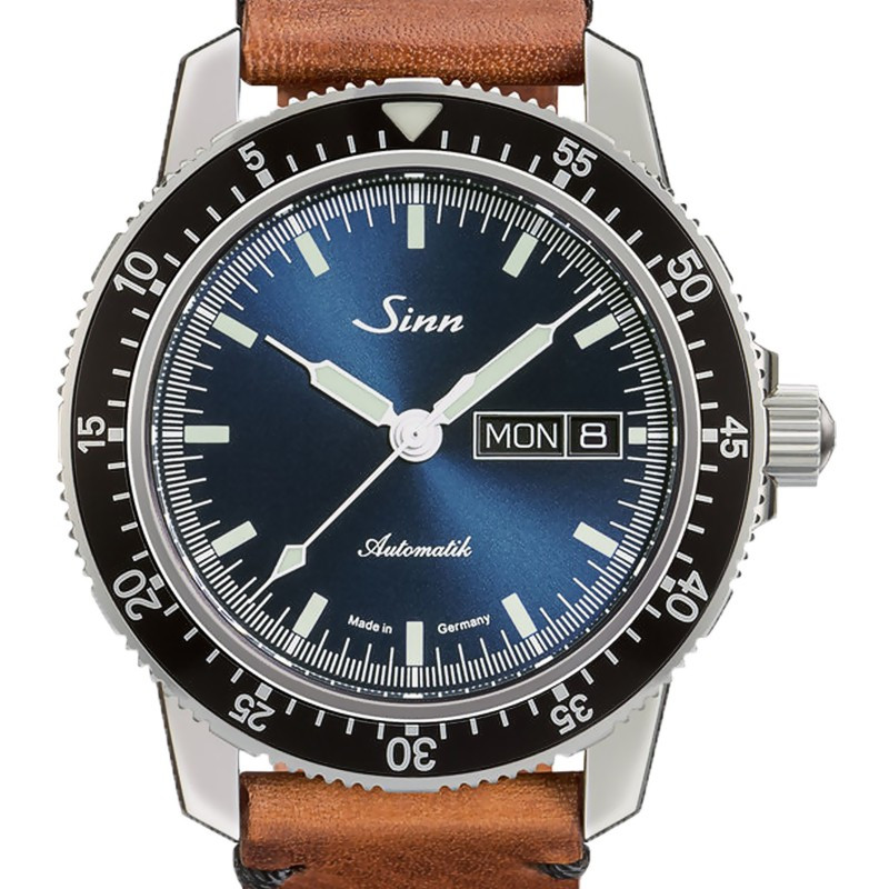 Montre Homme Bracelet Cuir 104 St Sa I B - Sinn