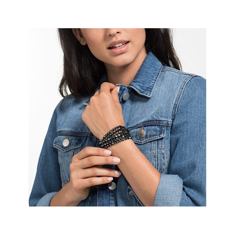 Bracelet Swarovski Power Collection Noir Swarovski Ocarat
