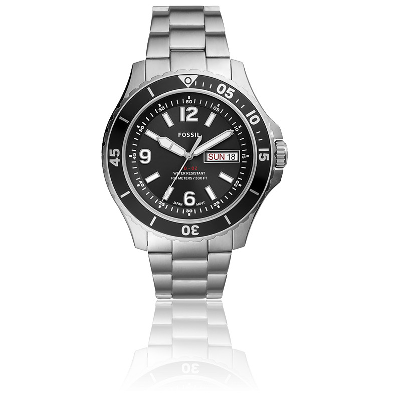 montre fossil acier inoxydable