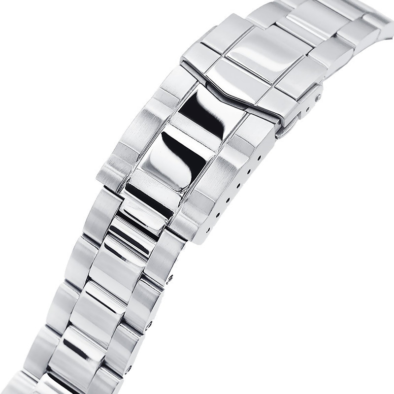 Bracelet de montre Super-O Boyer SS221805P2S115 22mm - Strapcode