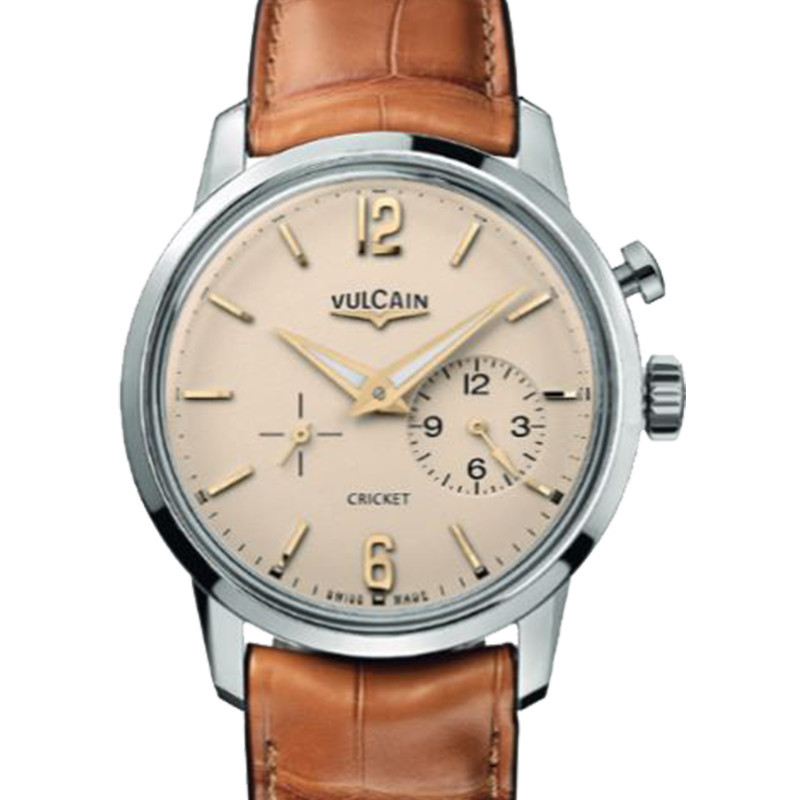 PROMO Montre Homme 50's Presidents Tradition Cricket 400150A76.BAL114 - Vulcain OCARAT.COM BIJOUTERIE N°1