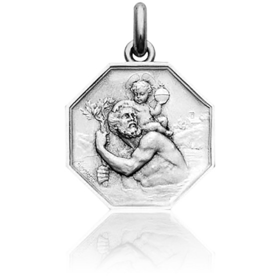 Médaille Sainte Jeanne DArc Pendentif Saint Patron De