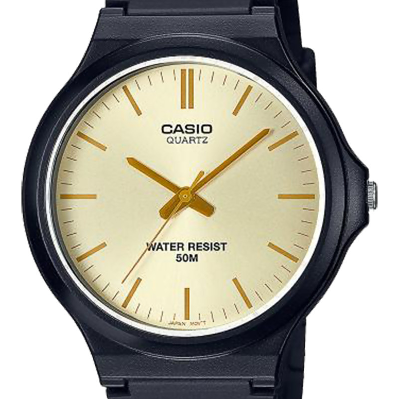 casio noir et or