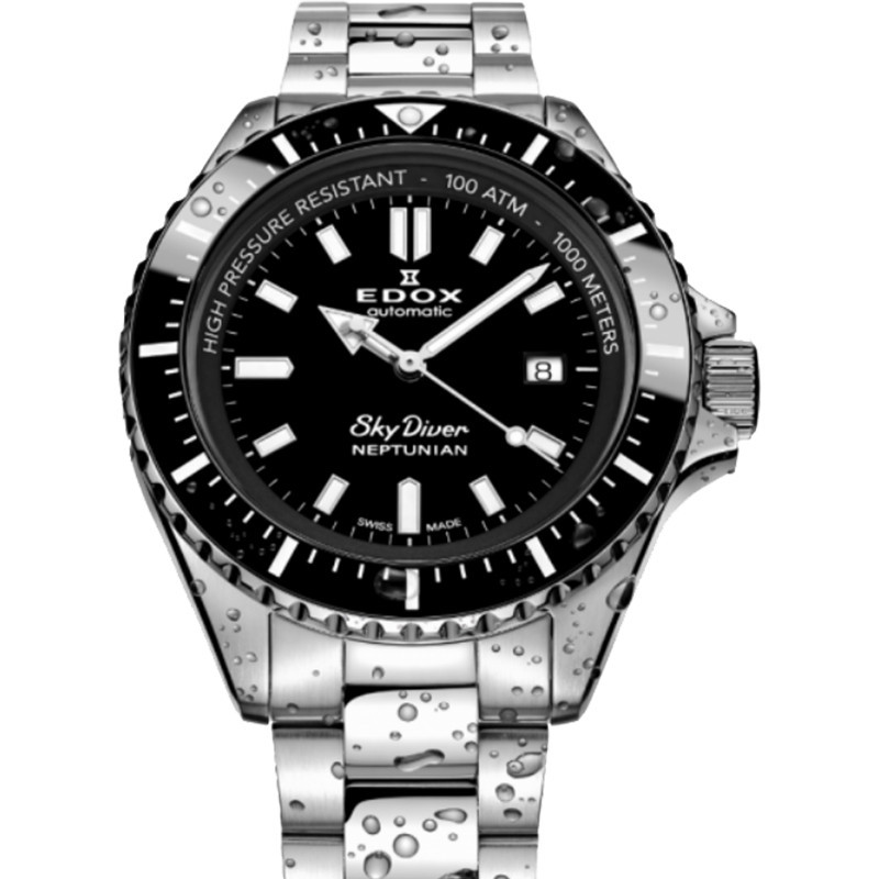 Montre Neptunian 80120-3NM-NIN - Edox