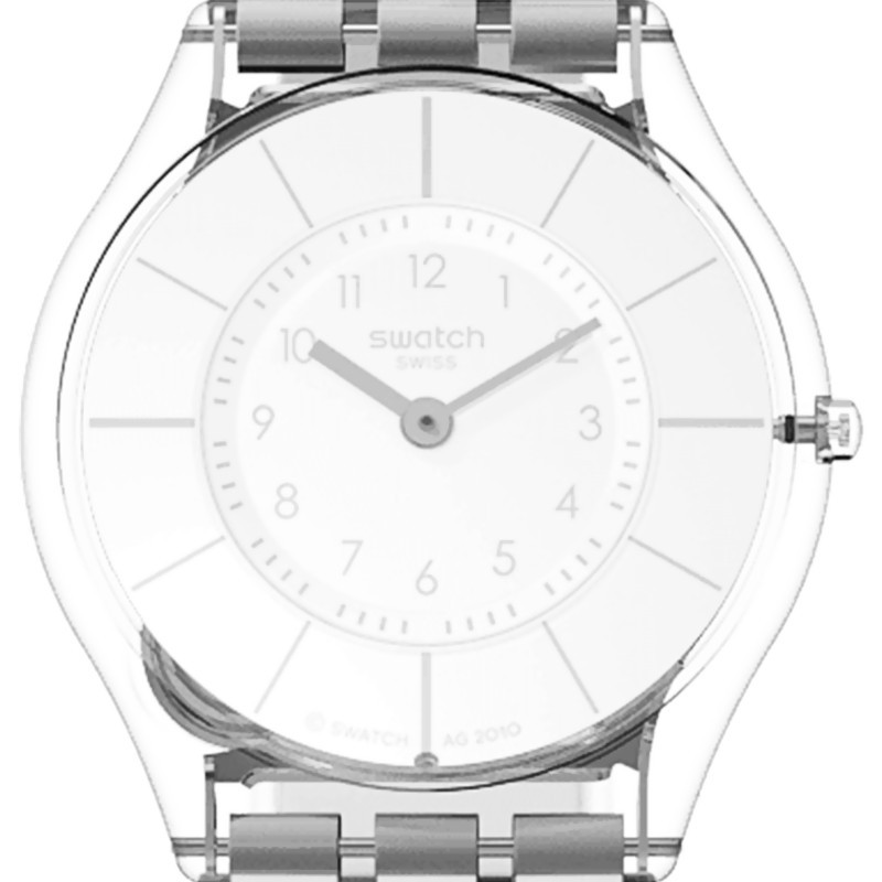 Montre Skin Classic White Classiness SS08K102-S14 - Swatch