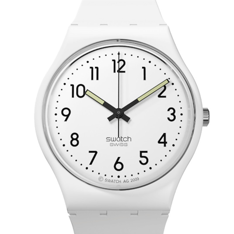 Montre Gent Just White Soft SO28W107-S14 - Swatch