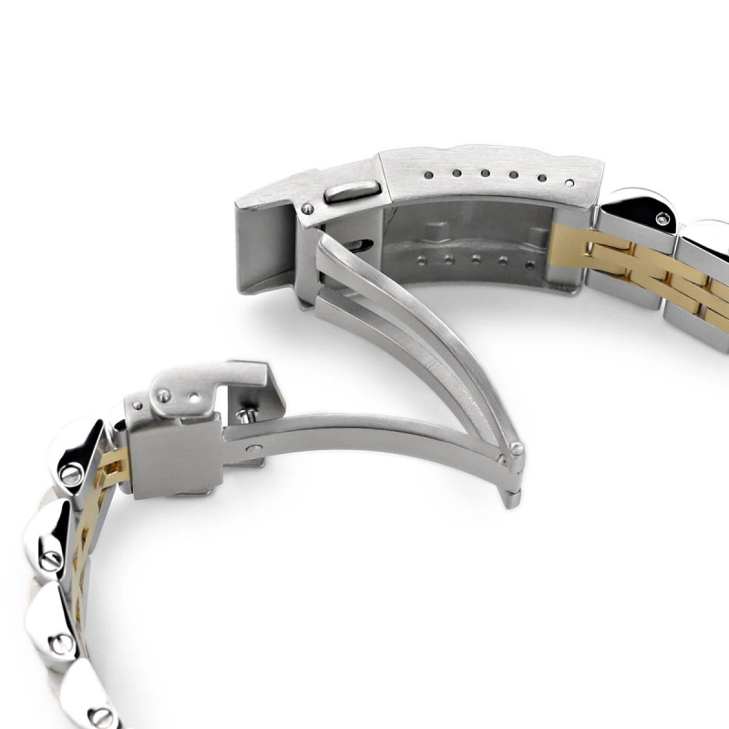 Bracelet de montre Angus-J Louis JUB SS201805P2G067 20mm - Strapcode