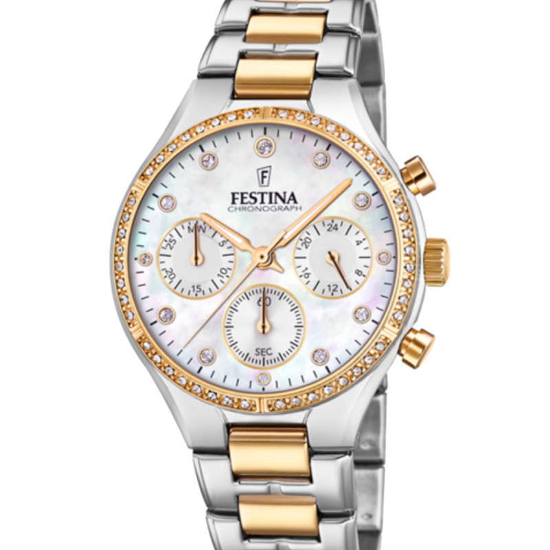 Montre Boyfriend Nacre F20402/1 - Festina