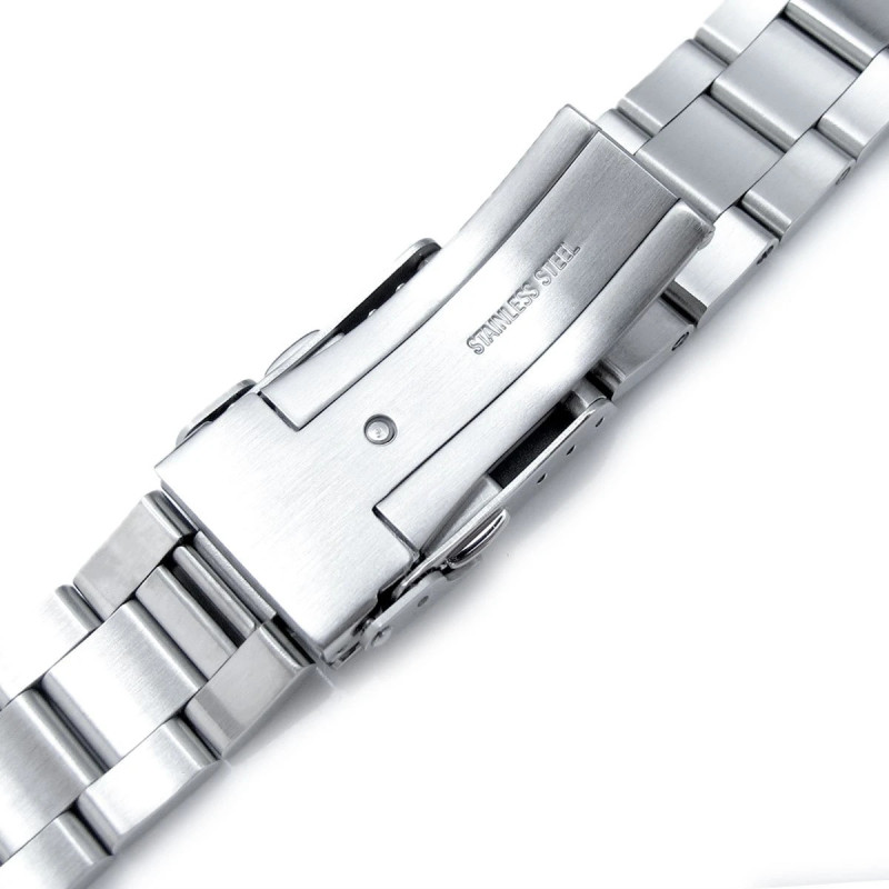 Bracelet de montre Super-O Boyer SS222003B010 22mm - Strapcode