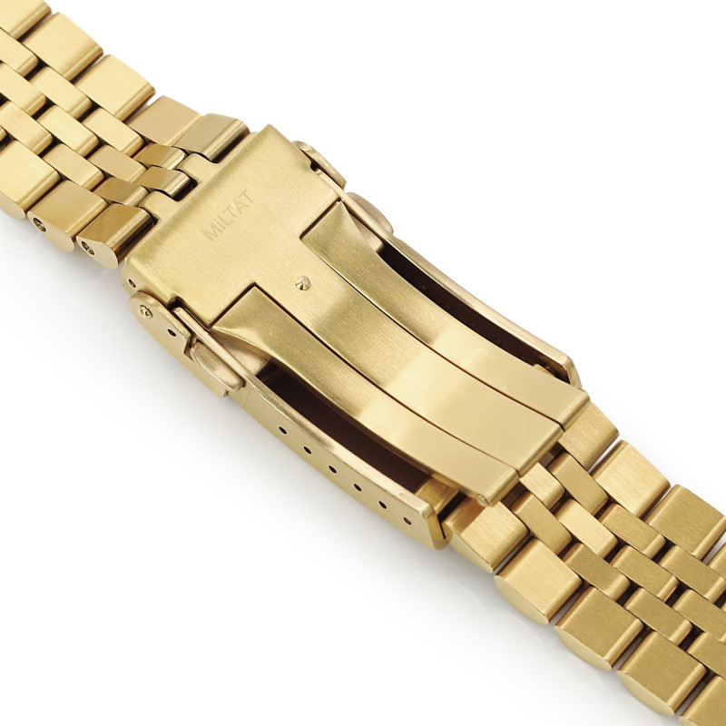 Bracelet de montre Super-J Louis JUB SS221820PFG046 22mm - Strapcode