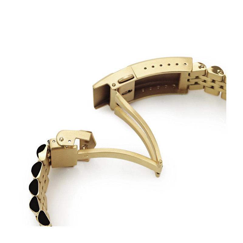 Bracelet de montre Super-J Louis JUB SS221820PFG020 22mm - Strapcode