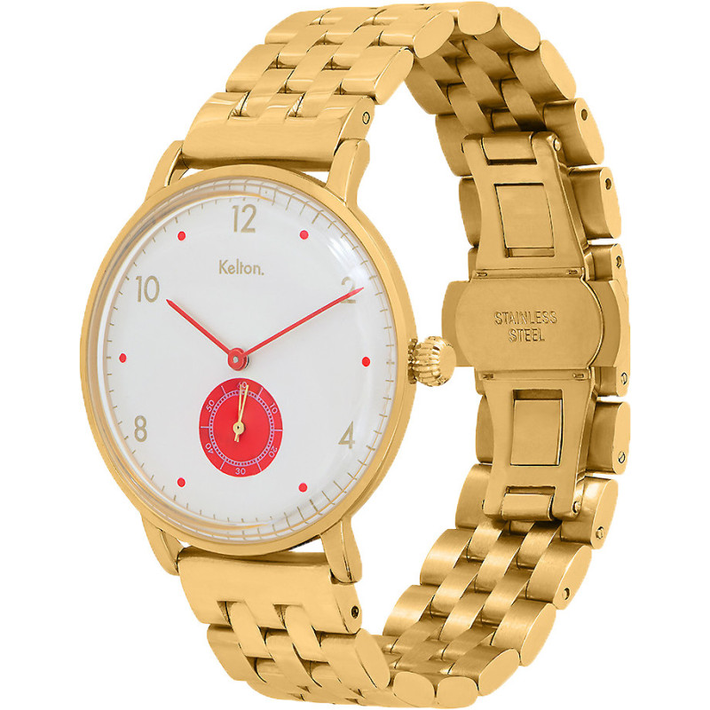 Montre Villa Gold Rouge 9123522 - Kelton
