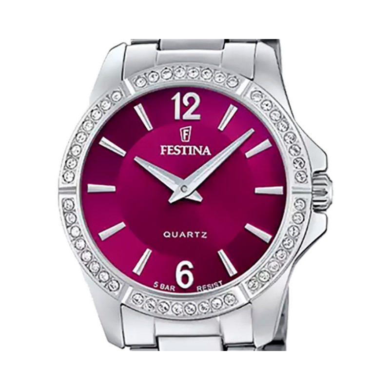 Montre Mademoiselle Bordeaux 34,50mm F20593/2 - Festina