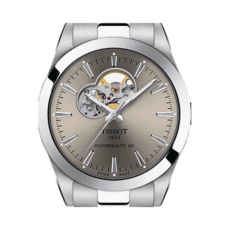 Montre Gentleman powermatic 80 open heart T1274071108100 - Tissot
