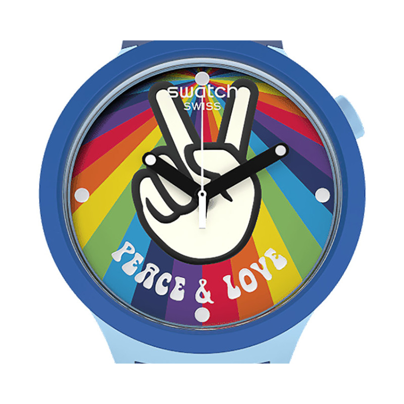 Montre Peace Hand Love Big Bold SB03N105 - Swatch