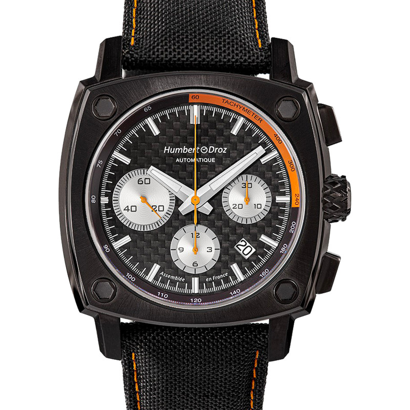 Montre HD7 “Tachymètre” Orange - Humbert-Droz