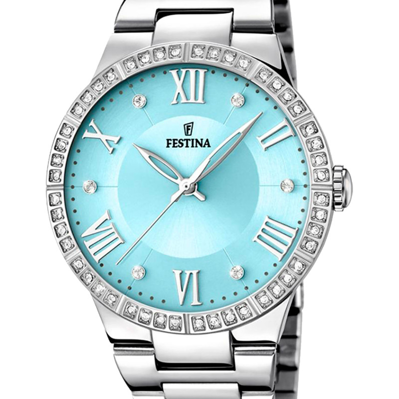 Montre Boyfriend Bleu Turquoise F16719/4 - Festina