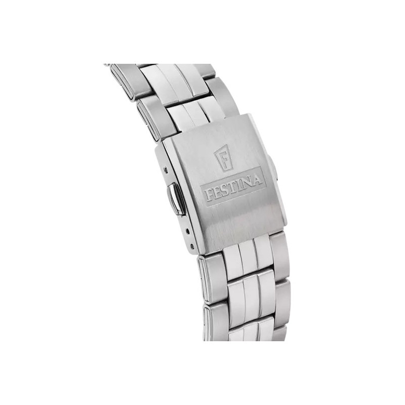 Montre Retro Homme Bleu Canard F16822/A - Festina