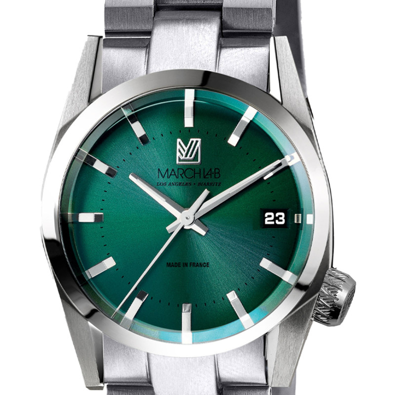 Montre AM69 Electric Forest Stainless Steel - March LAB