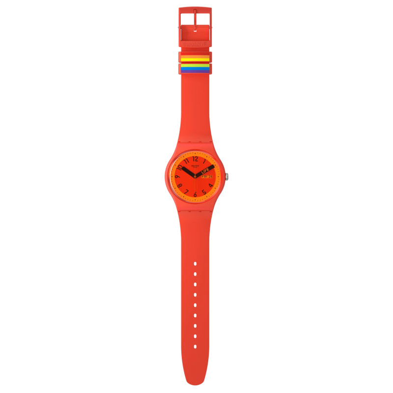 Montre Proudly Red SO29R705 - Swatch