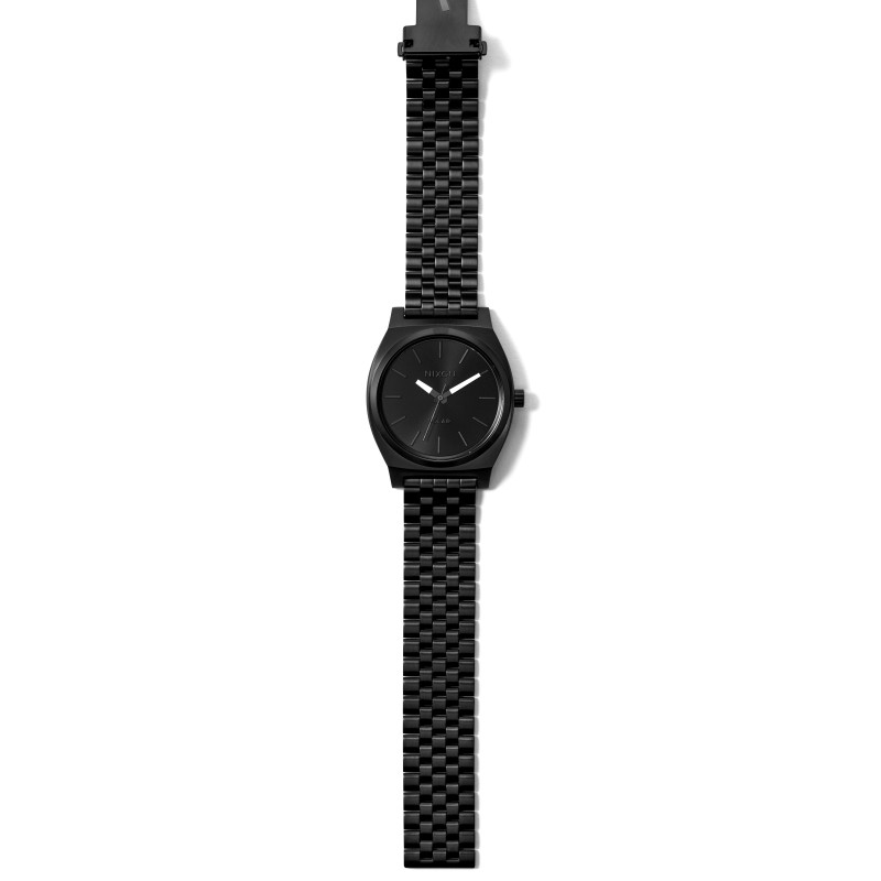 Montre Time Teller Solar All Black / White A1369 756-00 - NIXON