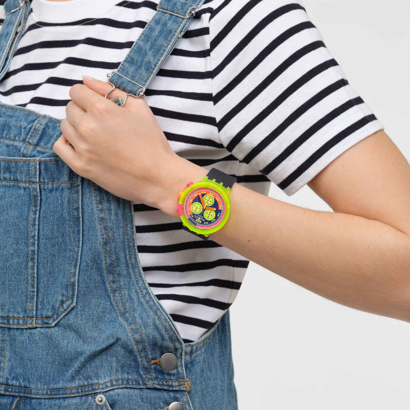 Montre Neon To The Max SB06J100 - Swatch