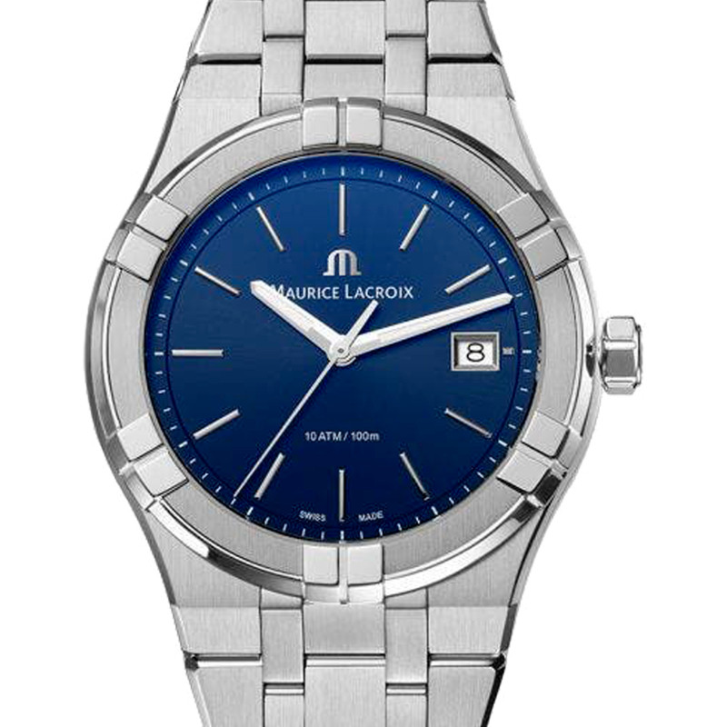 Montre Aikon Quartz Date 40MM AI1108-SS002-430-1 - Maurice Lacroix