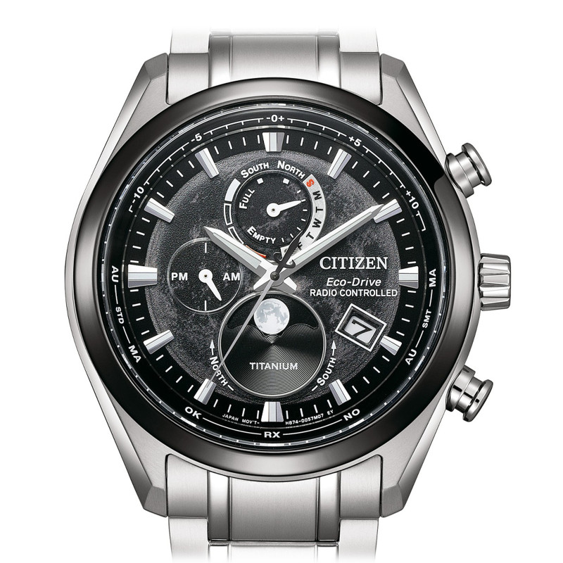 Montre Radio Controlled Moonphase BY1018-80E - Citizen