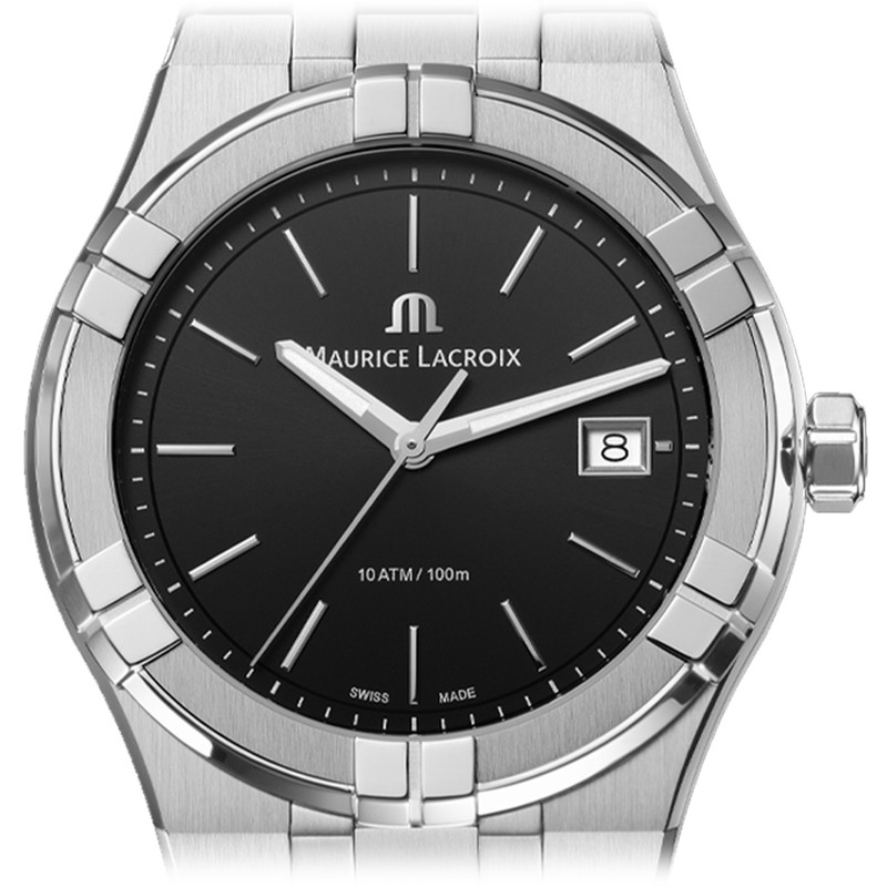 Montre Aikon Quartz Date 40mm AI1108-SS002-330-1 - Maurice Lacroix