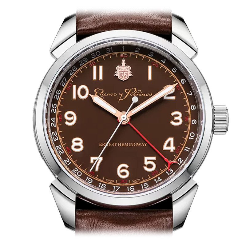 Montre Historiador Hemingway Iconico 3190.1ICB - Cuervo y Sobrinos