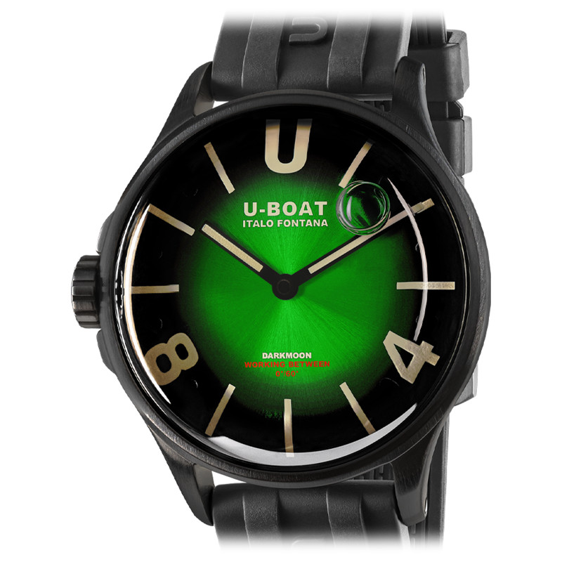Montre Darkmoon 40mm Green PVD Soleil 9503/A - U-Boat