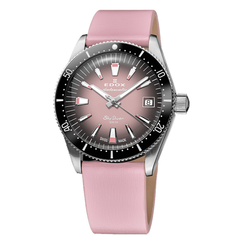 PROMO Montre Skydiver 38 Date Automatic Special Edition With Additional Strap 80131-3NC-NDRO - Edox OCARAT.COM BIJOUTERIE N°1