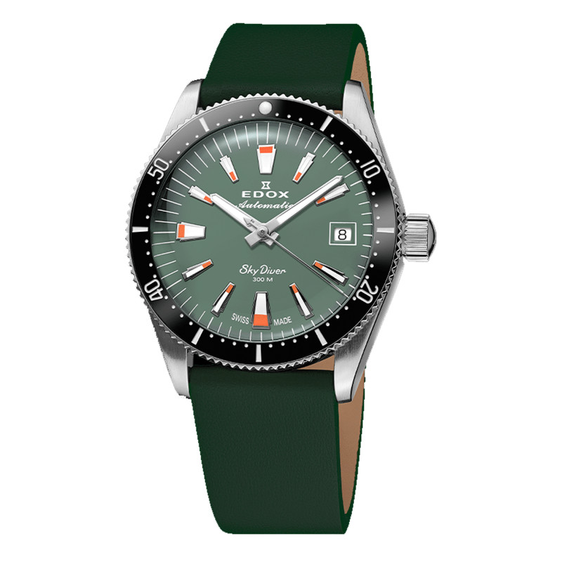 PROMO Montre Skydiver 38 Date Automatic Special Edition With Additional Strap 80131-3NC-VI - Edox OCARAT.COM BIJOUTERIE N°1