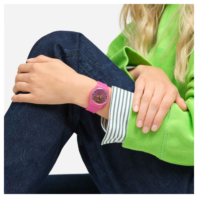 Montre Fantastic Fuchsia SO28P110 - Swatch