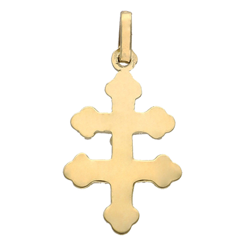 Croix de Lorraine en Or Jaune 375 ou 750 - Lucas Lucor