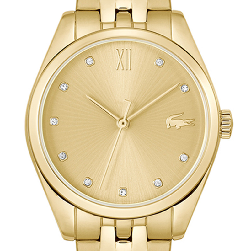 PROMO Montre Tuileries Acier Doré 2001303 - Lacoste OCARAT.COM BIJOUTERIE N°1