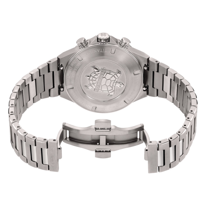 Montre DS-7 Chronograph Titane Argenté C0434174404100 - Certina