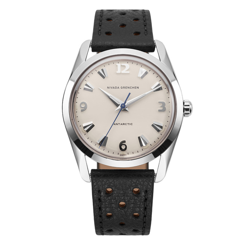 Montre Antarctic 35mm Eggshell White Luminova 35004M - Nivada Grenchen