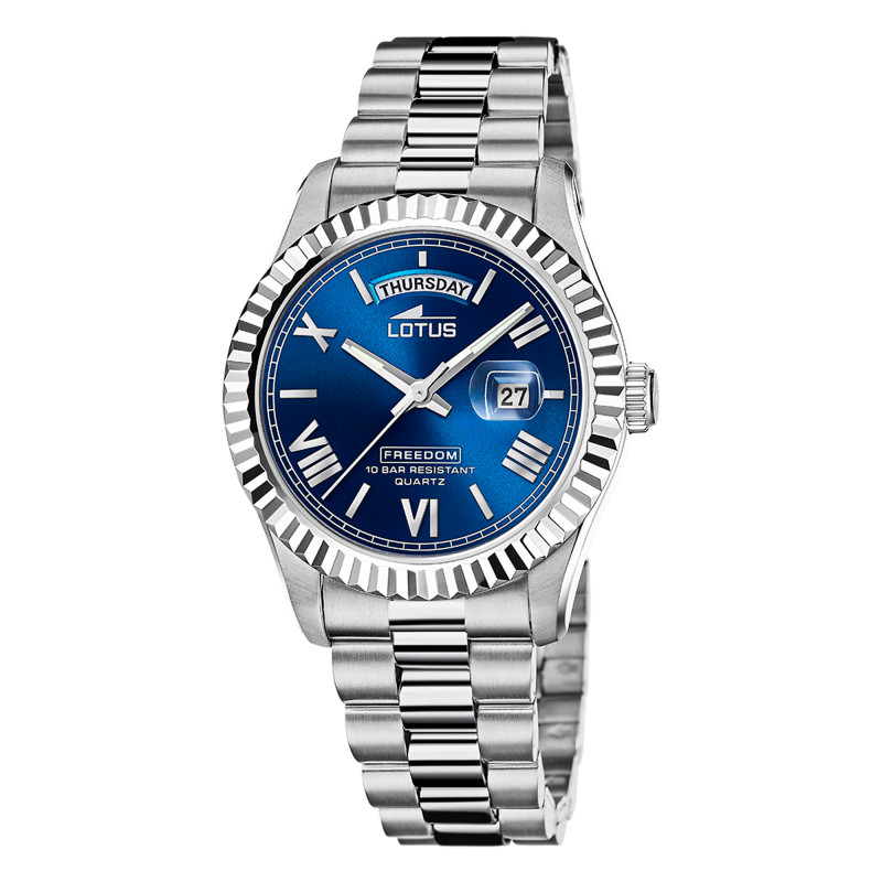 PROMO Montre Freedom Blue 18854/2 - Lotus OCARAT.COM BIJOUTERIE N°1