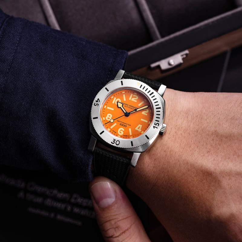 Montre Depthmaster Orange 14127A - Nivada Grenchen