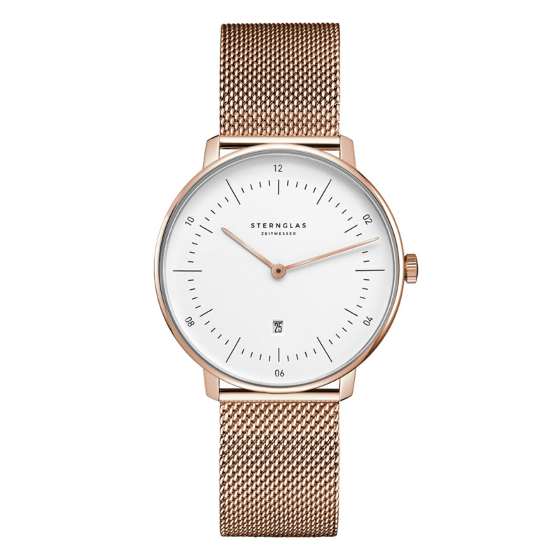 PROMO Montre Naos XS Rose Gold S01-ND13-MI09 - Sternglas OCARAT.COM BIJOUTERIE N°1