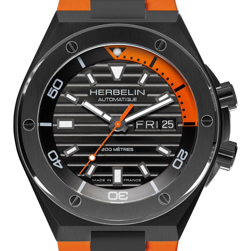 Montre Cap Camarat Diver Automatic 1745N14CMD - Herbelin
