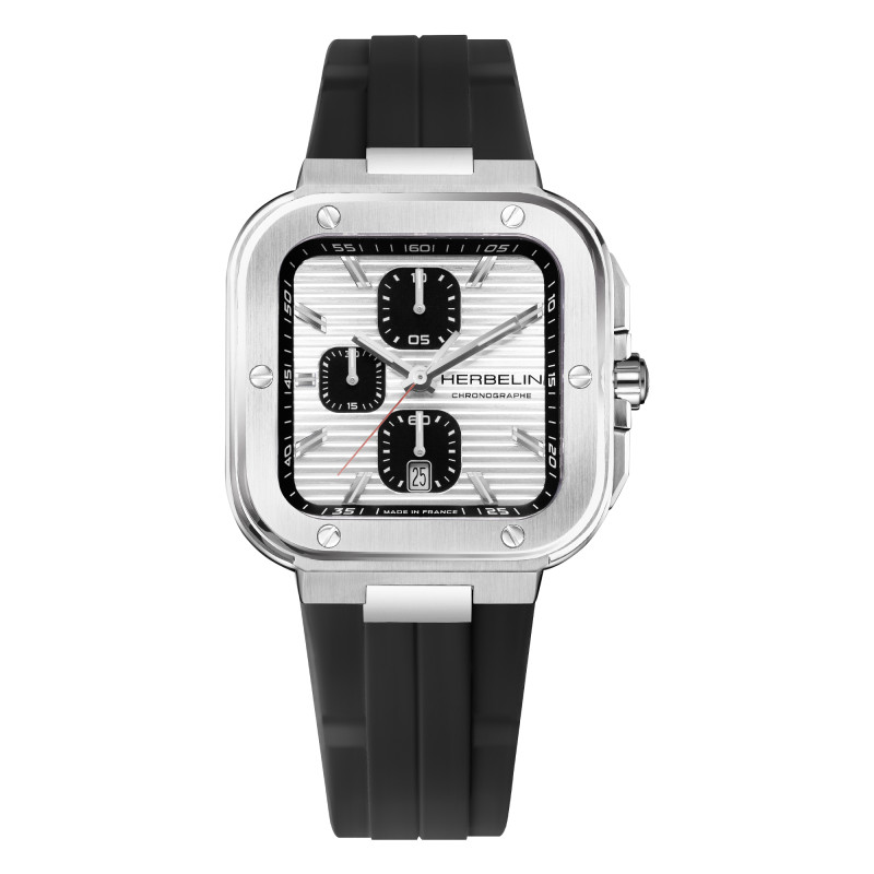 Montre Cap Camarat Square Chronograph 35646A42CA - Herbelin